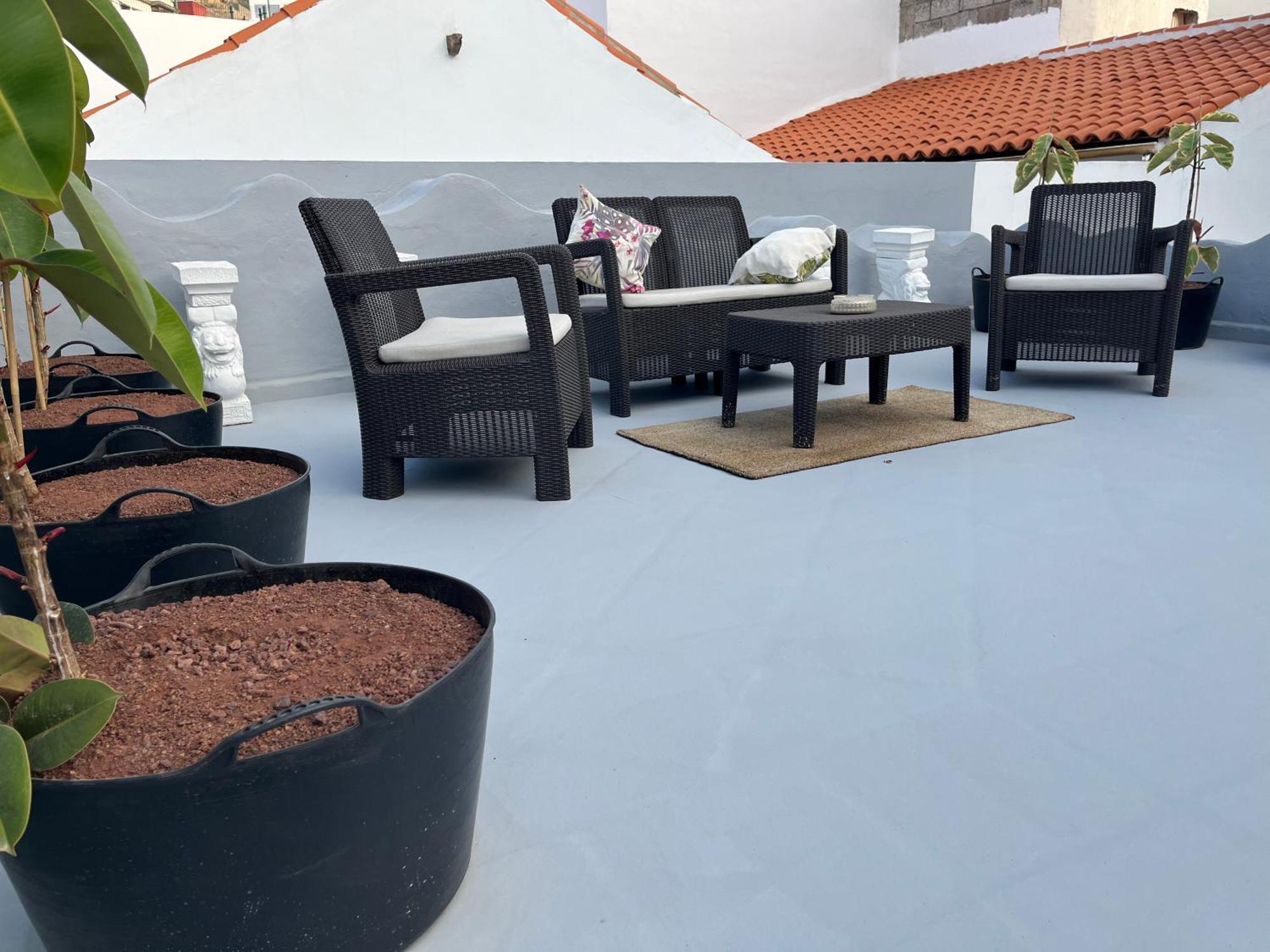Plaza De La Fuente Granadilla De Abona Tenerife Sur Only Adults Con Terraza Privada Exterior photo